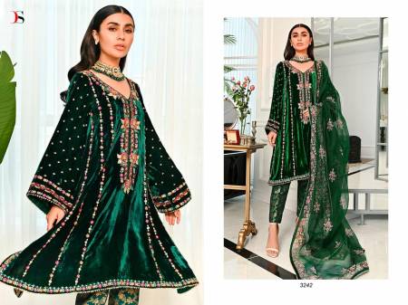 Deepsy Velvet 23 Vol 2 Velvet Wedding Pakistani Suits Catalog
